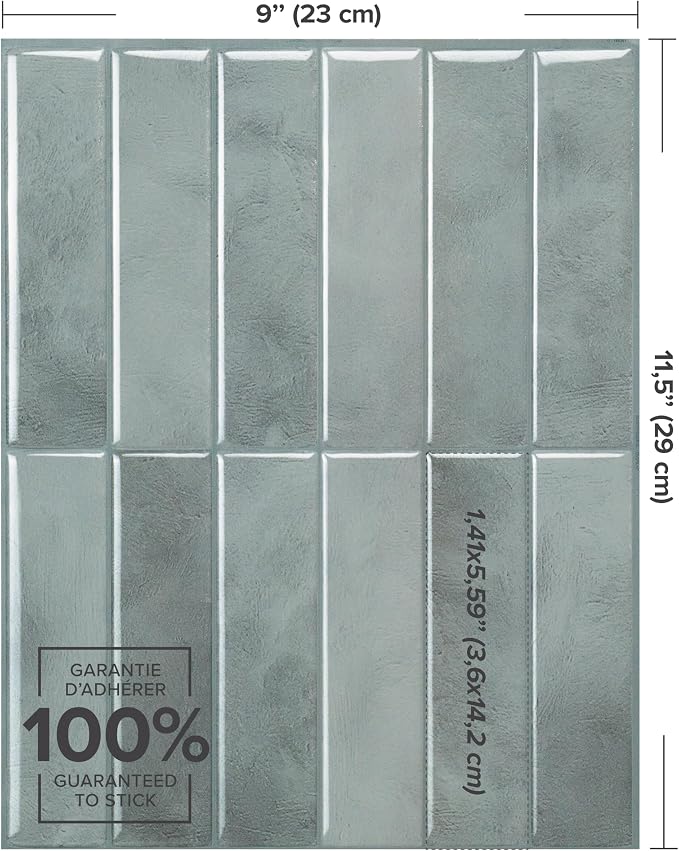 SMART TILES Peel and Stick Backsplash - Image 4