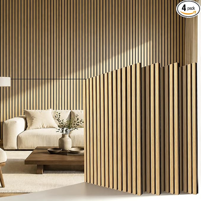 Wood Slat Wall Panels by GESSOLANELLC