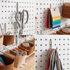 Spampur Peg Board, 8 Pack Metal PegBoard Organizer - Image 6