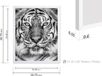 Poster Master Vintage Tiger Face Print - Image 3