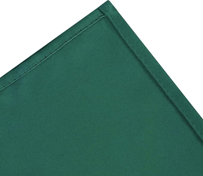 LEMOMO Blackout Curtains 66 x 84 inch/Dark Green Curtains Set of 2 - Image 8