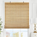 LazBlinds Cordless Bamboo Blinds, Roll Up Shades by LazBlinds