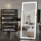 FENNIO Full Length Mirror with Lights, Wall Mounted Hanging Mirror with Lights - Image 5