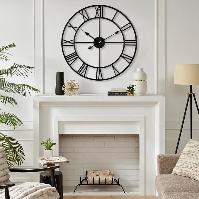 CLXEAST Silent 24 Inch Wall Clocks - Image 6