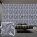 Heikki 30 Pack 3D Wall Panel for Interior Wall Décor, PVC Flower Textured Wall by YourBestChoices