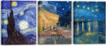 Wieco Art 3 Panels Canvas Prints of Vincent Van Gogh Paintings Reproduction by WiecoArt