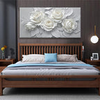Suconvng Large Wall Art For Living Room Floral Canvas Art Wall Decorations - Image 3