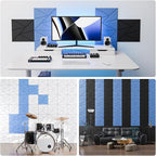 22 Pack Acoustic Panels with Self-Adhesive, Sound Panels High Density, - Image 4