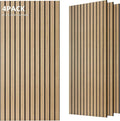 TO-TH Wood-Look Acoustic Panel, 4 Pack 47.2” x 23.6” Soundproof Wall Panels by TO-TH