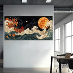 Large Wall Art For Living Room Boho Abstract Modern Wall Artwork Prints - Image 5