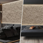 KASARO PU 3D Faux Stone Wall Panels, Cement Texture Accent - Image 2