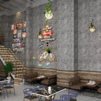 BAYYA Extra Wide Concrete Textured Wallpaper Peel Stick Light Grey Matte - Image 5