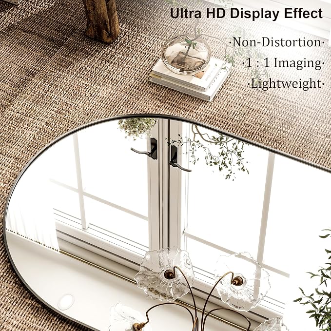 HARRITPURE 86x46 inch Full Length Mirror - Image 3