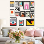 LANCHI95 15 PCS Boho Wall Decor– Mid Century Modern Wall Art Boho Posters - Image 4