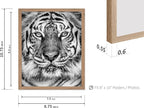 Poster Master Vintage Tiger Face Print - Image 3