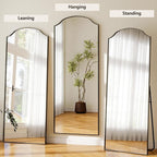 Arched Full Length Mirror Full Body Mirrors - Image 6
