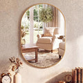 DUMOS 20" x 30" Oval Bathroom Mirror, Tempered Glass, Morden Vanity Mirror by DumosLifestyle