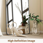 BEAUTYPEAK Black Full Length Mirror, Suitable - Image 2