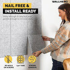 WALLHERO Cork Boards for Walls, Bulletin Boards 59"x36" | 15 Pack | Felt - Image 2