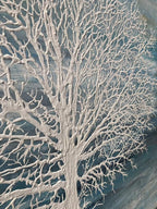 Yihui Arts Canvas Art Wall Decor, Modern Nature Teal Artwork Prints, Large Size - Image 3