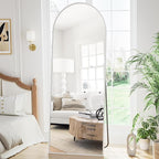 Arched Floor Mirror, Standing Mirror Hanging or Leaning, Body Mirrors - Image 2