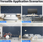 12 Pack Sound Proof Foam Panels - Image 4