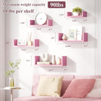 SRIWATANA Floating Shelves, Wall Shelves - Image 6