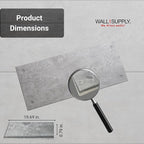 Wall!Supply 3D Wall Panels – Industrial Concrete Loft Style – Lightweight Foam - Image 6