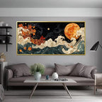Large Wall Art For Living Room Gold Framed Wall Art Prints Boho Abstract - Image 6