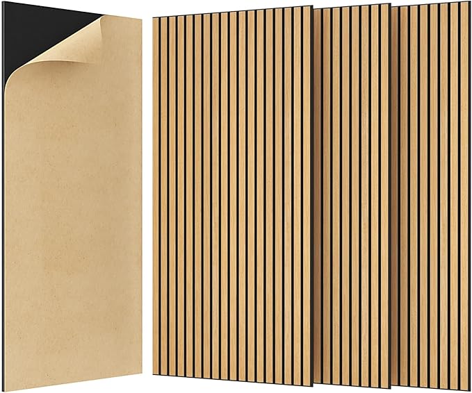 TONOR 4 Pack Large Acoustic Panels, 47.2" X 23.6" X 0.35" Acoustical Wall Panel by TONOR