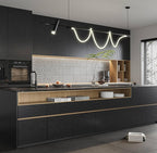 Abyssaly Black Silk Wallpaper Peel and Stick 15.7" X 393.7" Embossed Self - Image 4