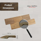 Wall!Supply 3D Wall Panels – Reclaimed Squared Asian Teak Wood – Home Decor - Image 6