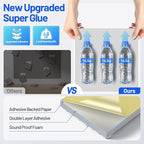 36 Pack Pyramid Sound Proof Foam Panels - Image 3