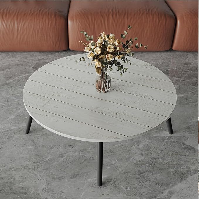 Abyssaly Peel and Stick Wallpaper 17.7" X 118" Thickened White Gray Wood - Image 5