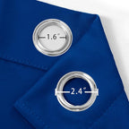 LEMOMO Blackout Curtains 38 x 63 inch/Royal Blue Curtains Set of 2 - Image 6