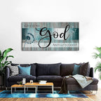 Extra Large Christian Wall Decor Scripture Wall Art Give It to God and Go to - Image 3