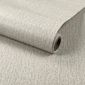 Peel and Stick Wallpaper Removable Wall Paper Textured Contact Paper Gray by MANONIRIA