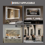 GarveeHome 50x26 LED Bathroom Mirror - Image 7