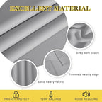 NICETOWN Blackout Door Curtain Drape - Image 5