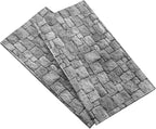 Chuangdi 2pcs 4.5 x 9 Feet Brick Wallpaper Peel and Stick Backdrop Tablecloth - Image 3