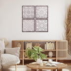 Tatuo 4 Pcs Wood Art Wall Decor Farmhouse Decorative Wood Panels Modern Wall - Image 4