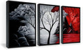 Wieco Art Framed Wall Art the Cloud Tree Wall Art HD print of Oil Paintings by WiecoArt