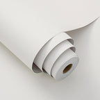 Haimin Fabric Wallpaper Textured Contact Paper White Peel and Stick Faux Linen - Image 2