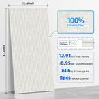 8 Pack Large Acoustic Panels Sound Absorbing - Image 6