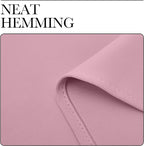 NICETOWN Kitchen Curtains, Short Blackout Drapes, Rouge Pink, Thermal Insulated - Image 6