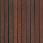 VEELIKE Walnut Wooden Slat Wallpaper Peel and Stick Waterproof Dark Wood by VEELIKE