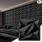 3D Wall Panel for Interior Wall Decor, PVC Wall Panels for Living Room Bedroom by janasse