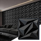 3D Wall Panel for Interior Wall Decor, PVC Wall Panels for Living Room Bedroom by janasse