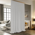 Room Divider Curtains for Ceiling Track Rod, 8.3 ft Wide x 9 ft Tall, 1 Panel by RoomDarkning