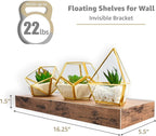 Sorbus Floating Shelves for Wall – 16 Inch Floating Shelf for Kitchen, Living - Image 3